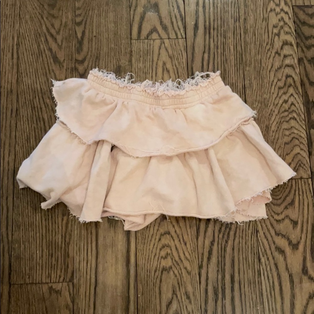 loveshackfancy skirt ruffle